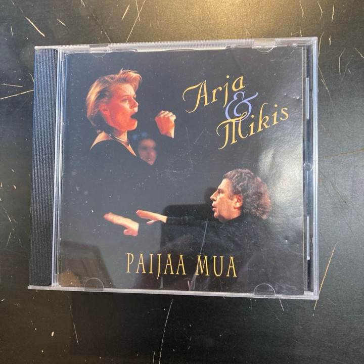 Arja Saijonmaa & Mikis Theodorakis - Paijaa mua CD (VG/VG+) -iskelmä-