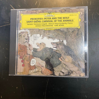 Prokofiev / Saint-Saens - Peter And The Wolf / Carnival Of The Animals CD (VG+/M-) -klassinen-