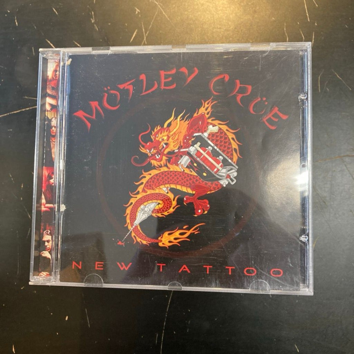 Mötley Crüe - New Tattoo CD (VG/VG+) -hard rock-