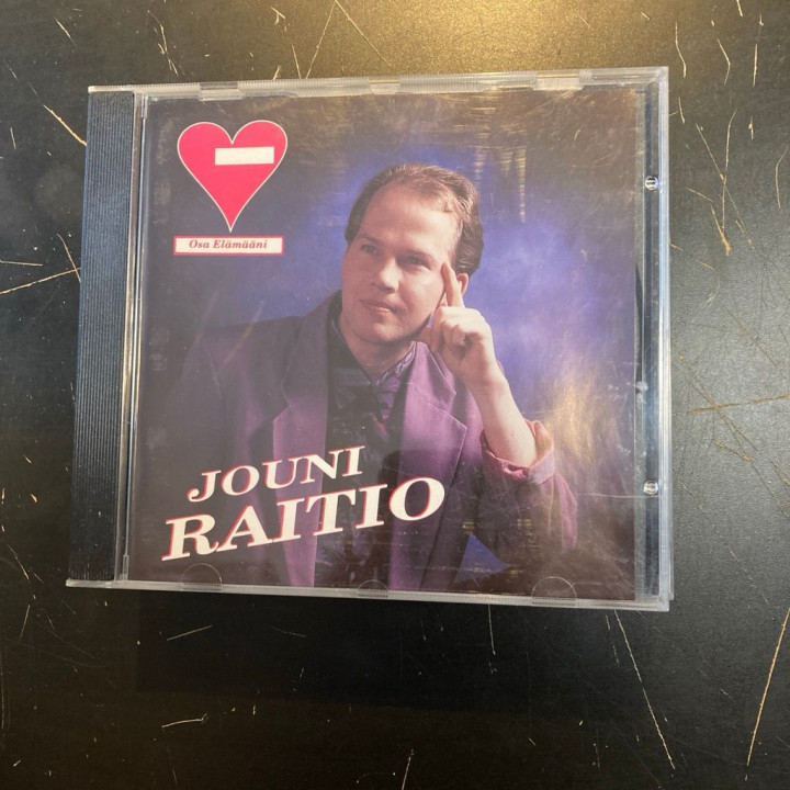 Jouni Raitio - Osa elämääni CD (M-/VG+) -iskelmä-