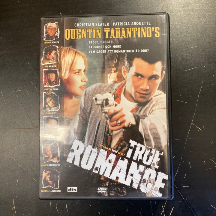 True Romance DVD (VG+/M-) -toiminta-