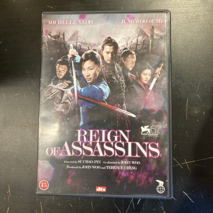 Reign Of Assassins DVD (VG/M-) -toiminta-