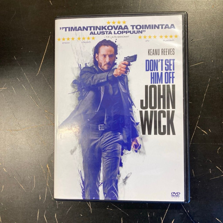 John Wick DVD (VG/M-) -toiminta/jännitys-