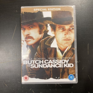 Butch Cassidy And The Sundance Kid (special edition) DVD (VG+/M-) -western- (ei suomenkielistä tekstitystä)