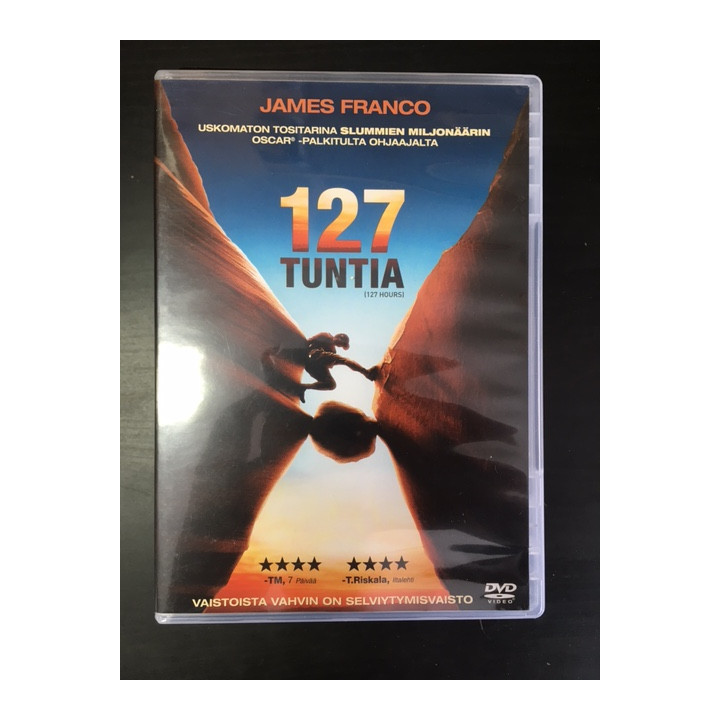 127 tuntia DVD (VG+/M-) -draama-