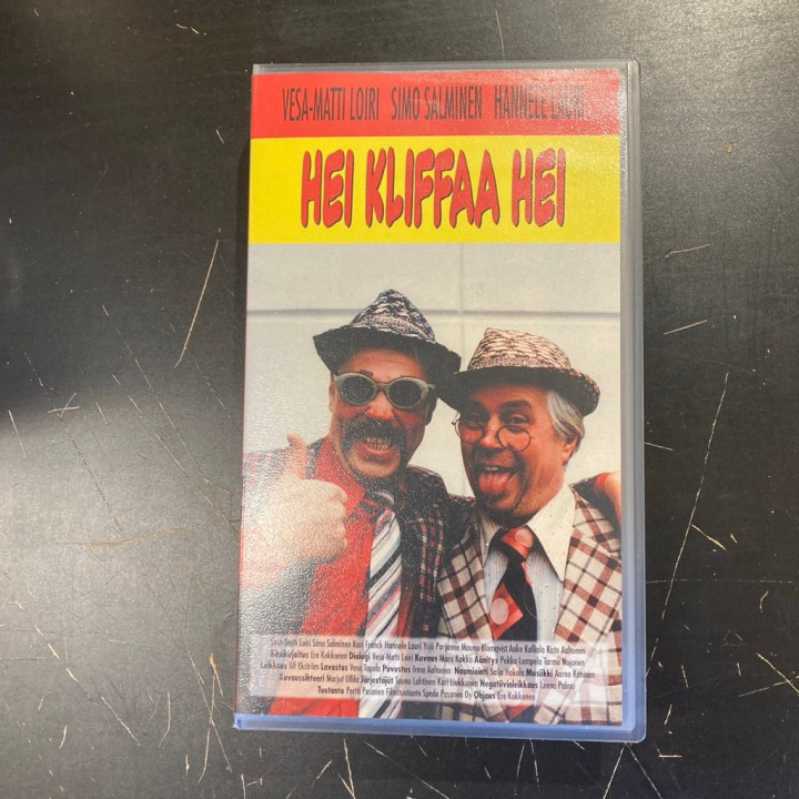 Hei kliffaa hei VHS (VG+/M-) -komedia-