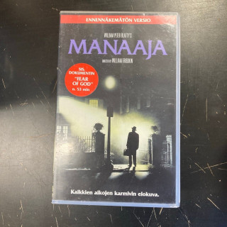 Manaaja VHS (VG+/M-) -kauhu-