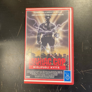 Maniac Cop - mielipuoli kyttä VHS (VG+/M-) -toiminta/kauhu-