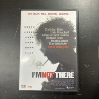 I'm Not There DVD (VG+/M-) -draama-