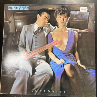 Scorpions - Lovedrive (UK/1987) LP (VG+/VG+) -hard rock-