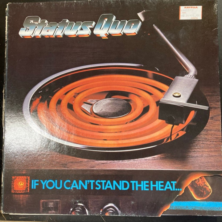 Status Quo - If You Can't Stand The Heat (HOL/1978) LP (VG+/VG+) -hard rock- (ei liitettä)