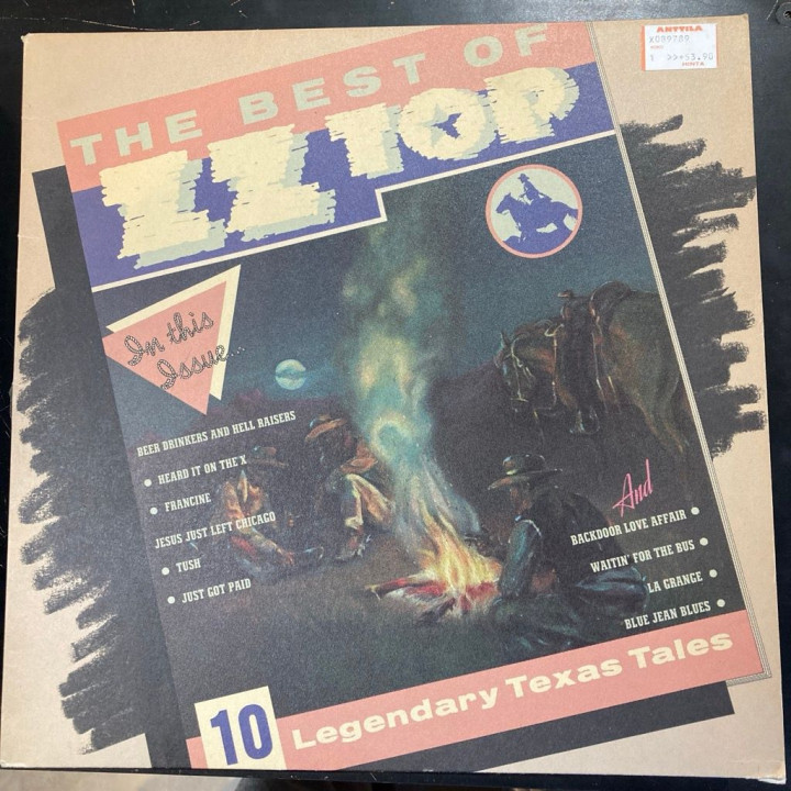 ZZ Top - The Best Of (GER/1979) LP (VG/VG+) -blues rock-