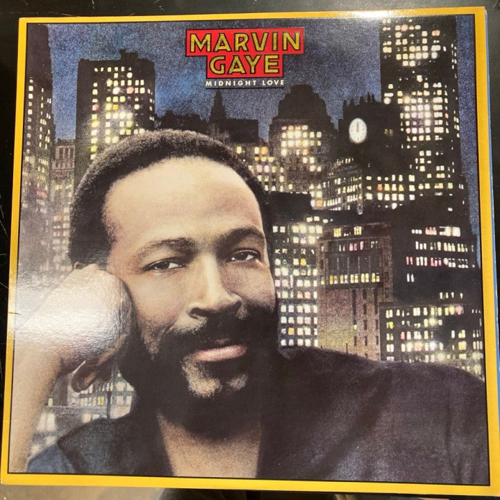 Marvin Gaye - Midnight Love (US/1982) LP (VG+-M-/M-) -soul-