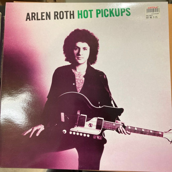 Arlen Roth - Hot Pickups (UK/1980) LP (VG+-M-/VG+) -blues rock-