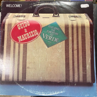 Guido & Maurizio - Welcome! (US/1977) LP (VG/VG) -easy listening-