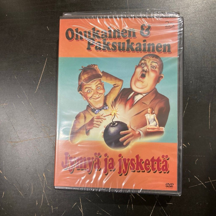 Ohukainen ja Paksukainen - Jymyä ja jyskettä DVD (avaamaton) -komedia-