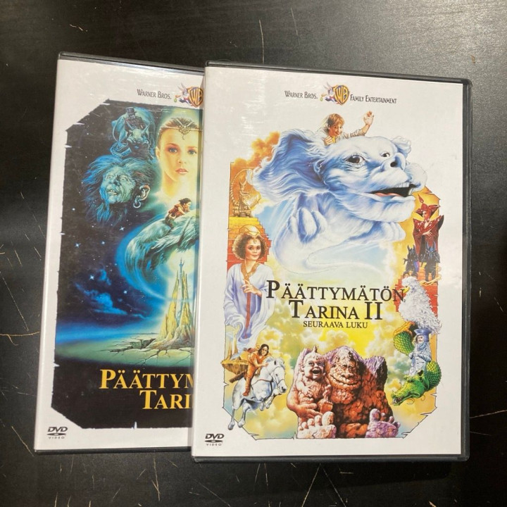 Päättymätön tarina 1-2 2DVD (VG/M-) -seikkailu-