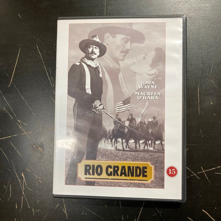 Rio Grande DVD (VG+/M-) -western-