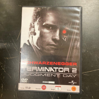 Terminator 2 - tuomion päivä DVD (VG+/M-) -toiminta/sci-fi-