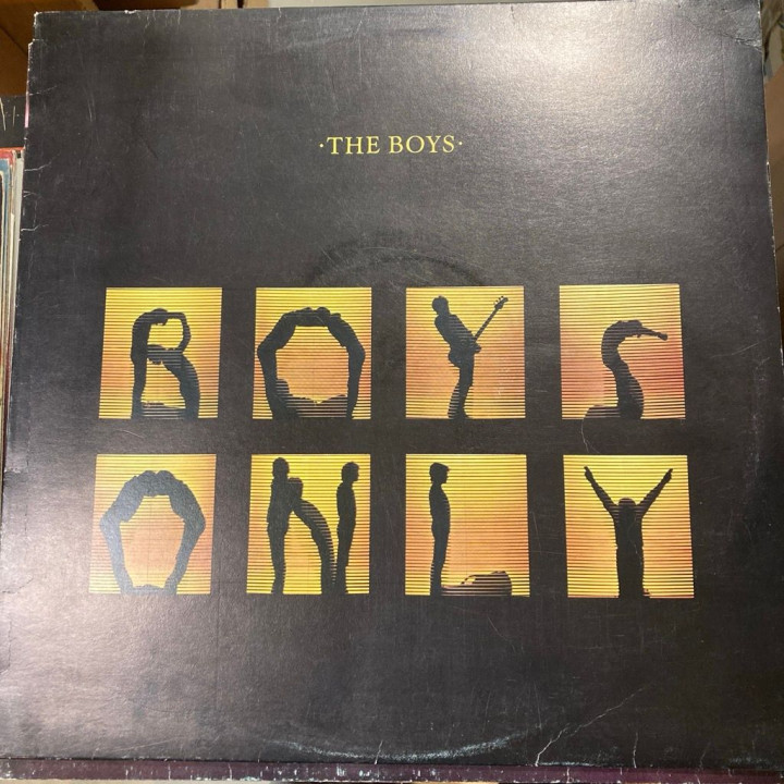 Boys - Boys Only (ITA/1981) LP (VG+/VG) -punk rock-