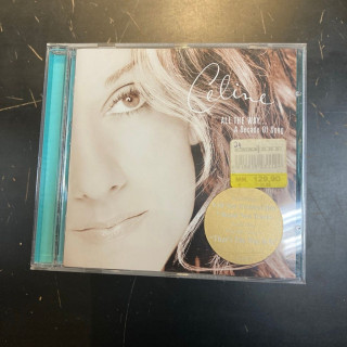 Celine Dion - All The Way...A Decade Of Song CD (VG/M-) -pop-