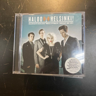 Haloo Helsinki! - Helsingistä maailman toiselle puolen (parhaat 2007-2012) CD (VG+/VG) -pop rock-