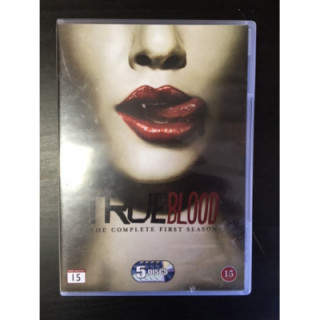 True Blood - Kausi 1 5DVD (VG+-M-/M-) -tv-sarja-