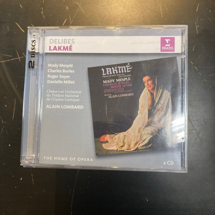 Delibes - Lakme 2CD (M-/VG+) -klassinen-