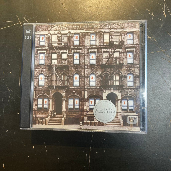 Led Zeppelin - Physical Graffiti (remastered) 2CD (VG+-M-/M-) -hard rock-