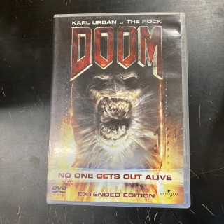 Doom DVD (VG+/VG+) -toiminta/sci-fi-