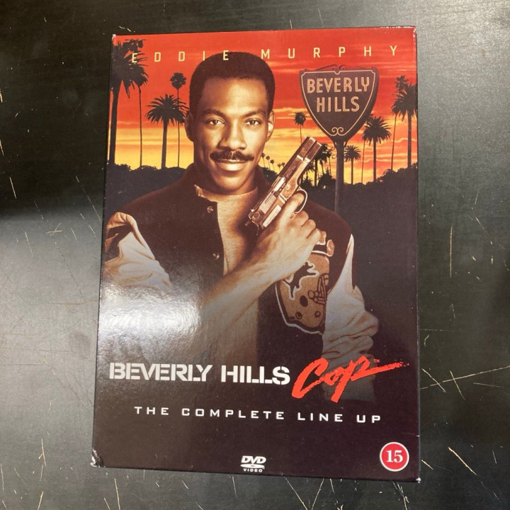 Beverly Hills kyttä - The Complete Line Up 3DVD (VG-M-/M-) -toiminta/komedia-