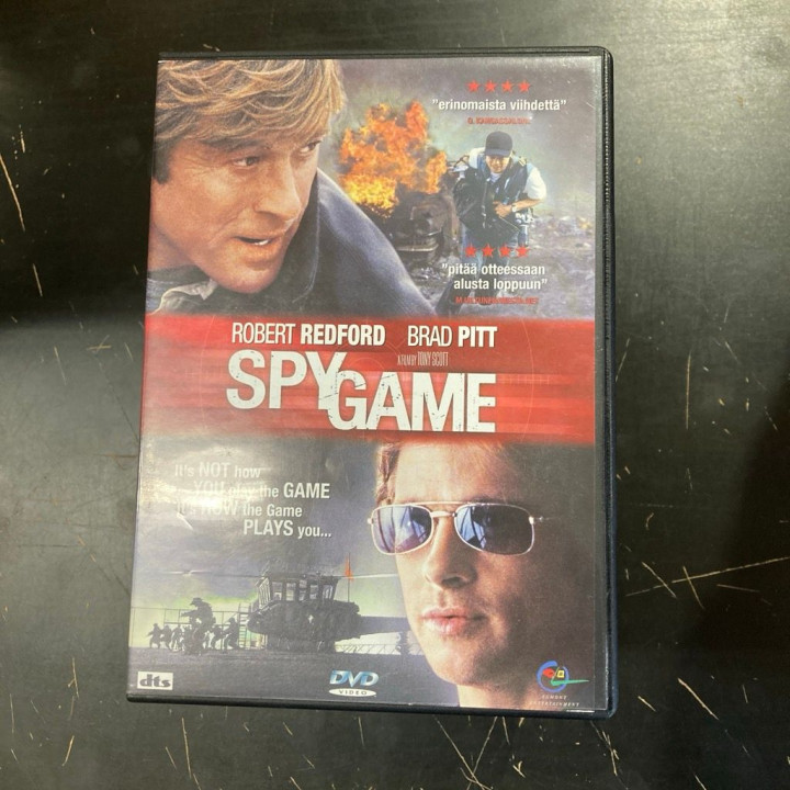 Spy Game DVD (VG+/VG+) -toiminta/jännitys-