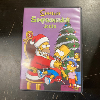 Simpsoneiden joulu DVD (VG+/M-) -tv-sarja-