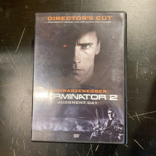 Terminator 2 - tuomion päivä (director's cut) DVD (VG+/VG+) -toiminta/sci-fi-