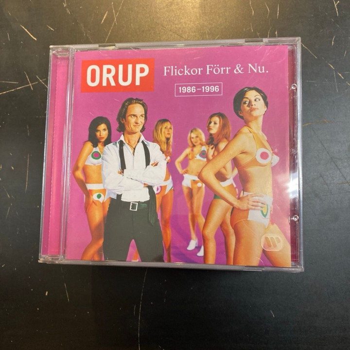 Orup - Flickor förr & nu (1986-1996) CD (VG+/M-) -pop-