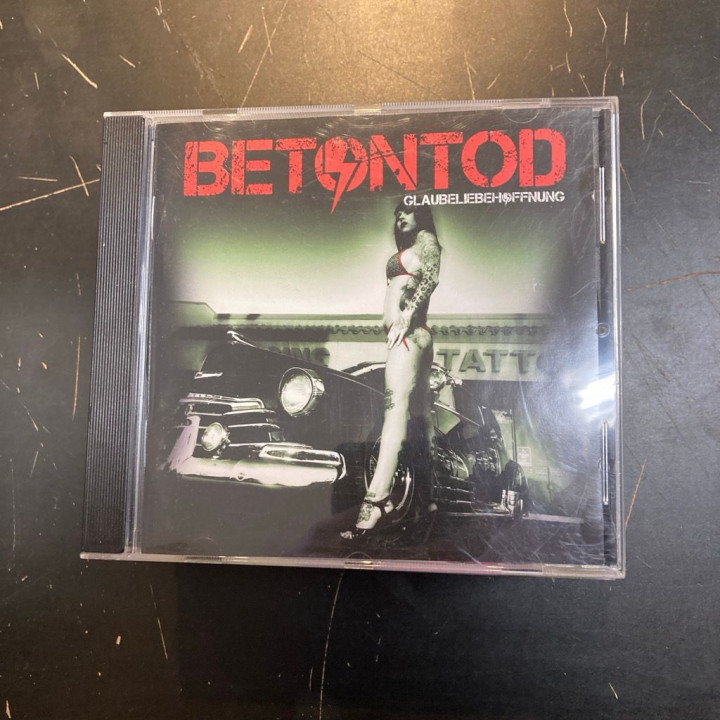 Betontod - GlaubeLiebeHoffnung CD (VG/VG+) -punk rock-