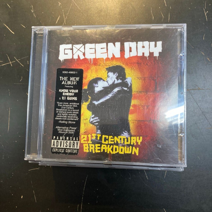 Green Day - 21st Century Breakdown CD (VG+/M-) -punk rock-