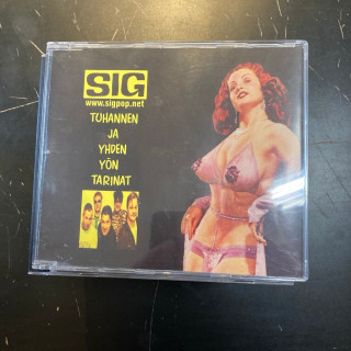 SIG - Tuhannen ja yhden yön tarinat CDS (VG/M-) -pop rock-