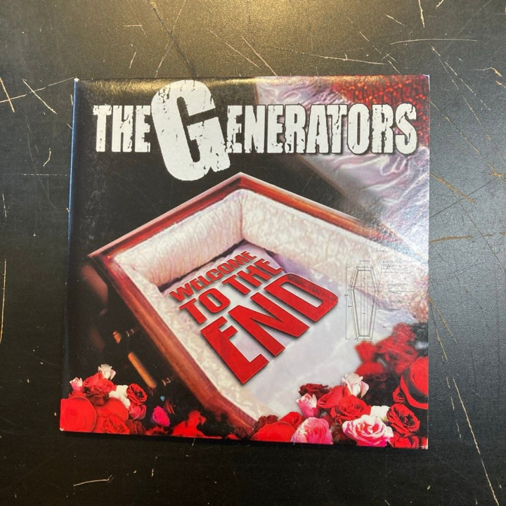 Generators - Welcome To The End PROMO CD (M-/VG+) -punk rock-