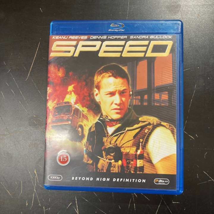 Speed - kuoleman kyydissä Blu-ray (M-/VG+) -toiminta-