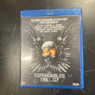 Expendables Trilogy Blu-ray (M-/M-) -toiminta-