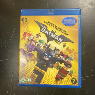 LEGO Batman The Movie Blu-ray (VG+/M-) -animaatio-