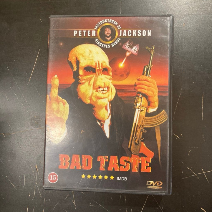 Bad Taste DVD (VG+/M-) -kauhu/komedia-