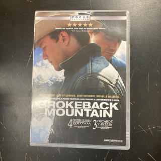 Brokeback Mountain DVD (VG/M-) -draama-