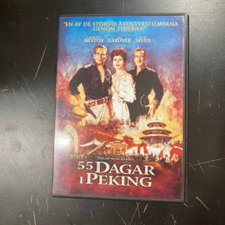 55 päivää Pekingissä DVD (M-/VG+) -sota/draama-