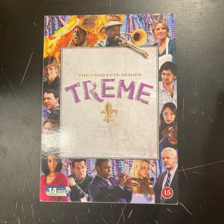 Treme - koko sarja 14DVD (VG+-M-/M-) -tv-sarja-