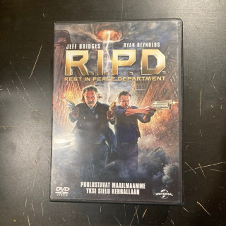 R.I.P.D. - haamukytät DVD (VG+/M-) -toiminta/komedia-