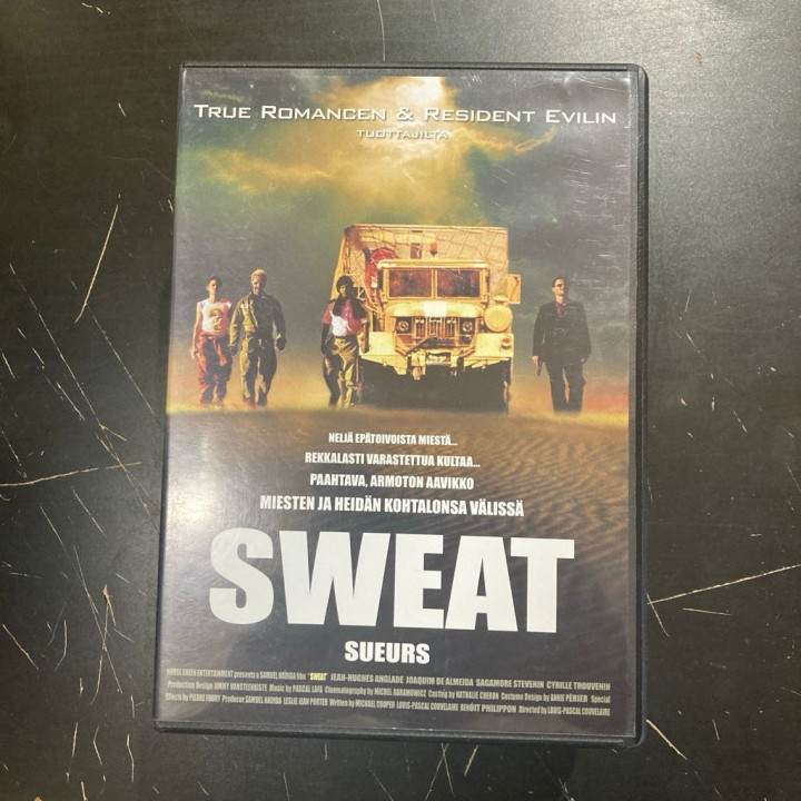 Sweat DVD (VG/M-) -toiminta-