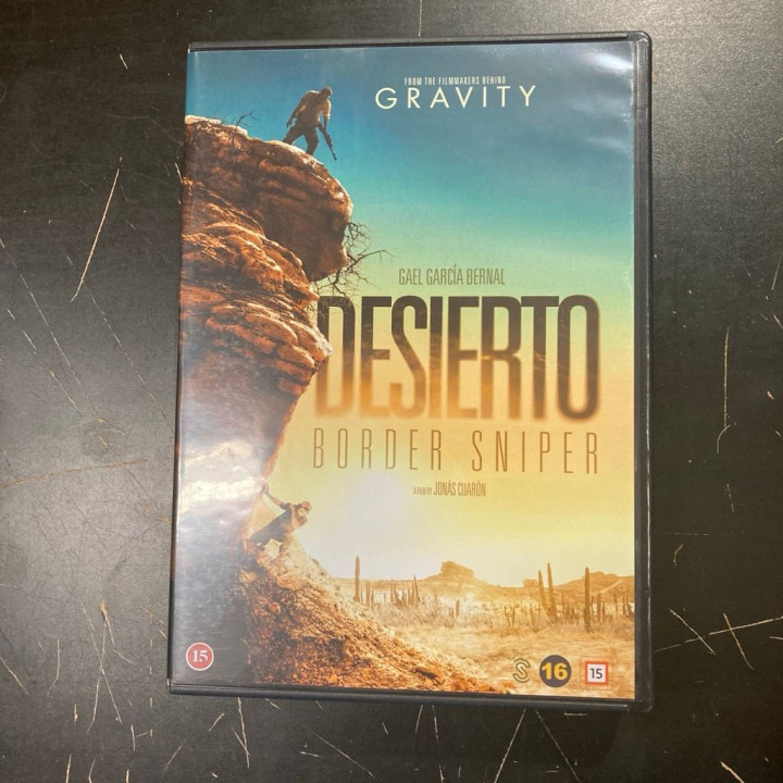 Desierto - Border Sniper DVD (VG/M-) -jännitys/toiminta-