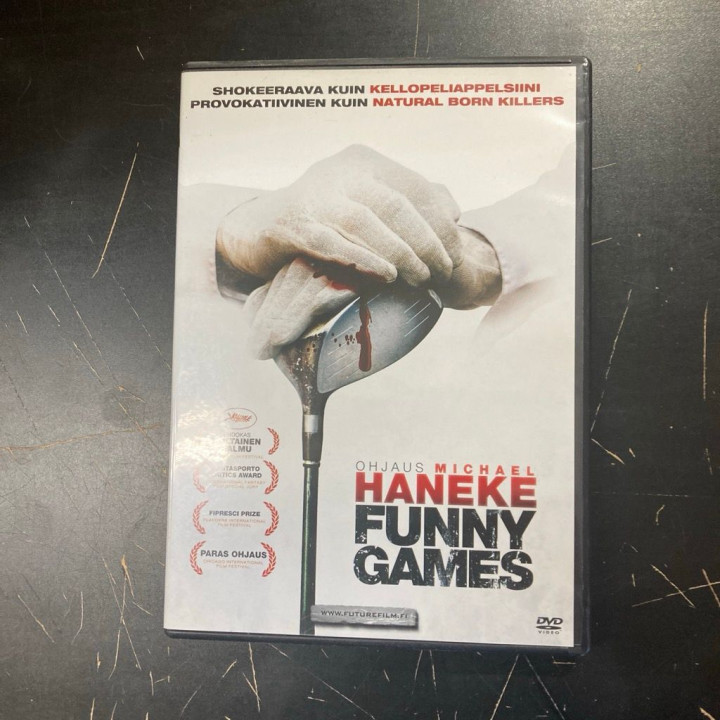 Funny Games (1997) DVD (VG/VG+) -jännitys-